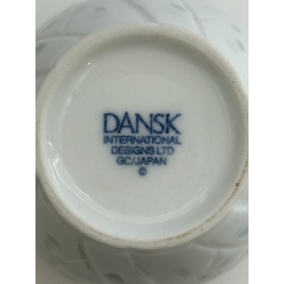 Vintage Dansk Willow Light Votive Candle Holder Gunnar Cyren White Translucent - Picture 5 of 7